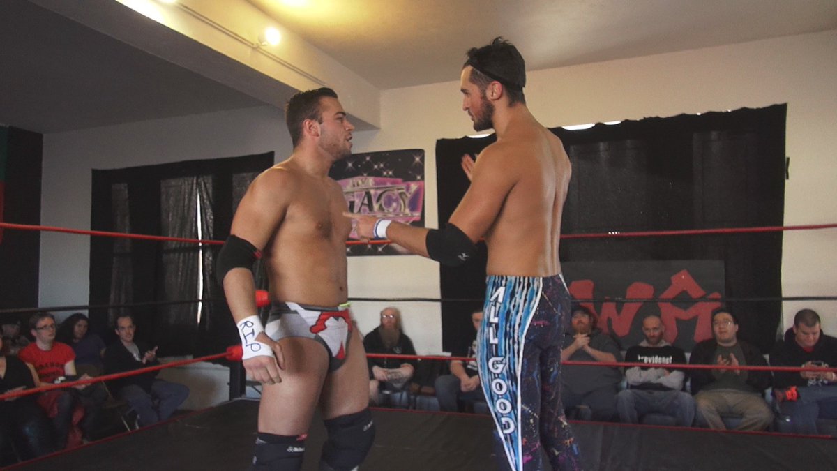 tctapes's tweet photo. #SecretShowsMatter main event was @allgoodag vs. @406TravisGordon at the @RWA4EVER for @beyondwrestling https://t.co/MGAeeG8p6J