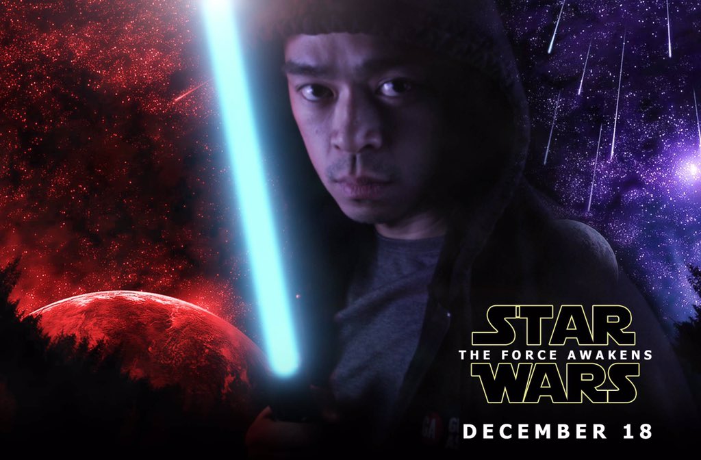 StevenLoweUX's tweet photo. Fun with photoshop.  Happy Star Wars premiere day! https://t.co/uQMZjNlmM4