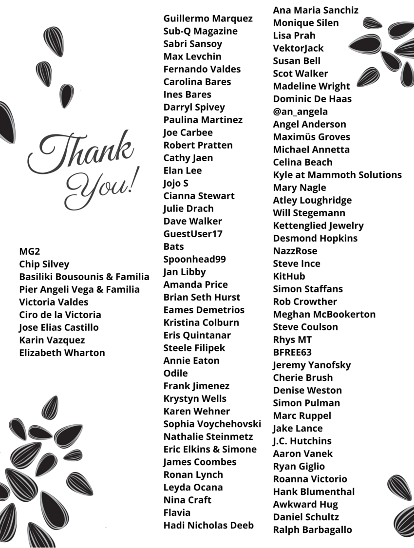 ageofturing's tweet photo. Backers: this project could not have happened without you. We are forever indebted to you. https://t.co/0vjRXna9Ab https://t.co/OVMEKikNzf