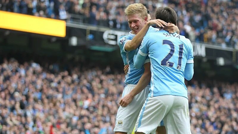 ManCity's tweet photo. Congratulations to @DeBruyneKev who has been named Belgian Sportsman of the Year! #MCFC https://t.co/ujTZEG3FrR