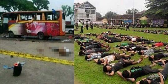 Ultramaniatics's tweet photo. 2 fans asesinados en choque entre hinchas de Surabaya y Arema
https://t.co/bopzgJBNCV
(CUIDADO! Imágenes sensibles) https://t.co/jLNmzfPbco