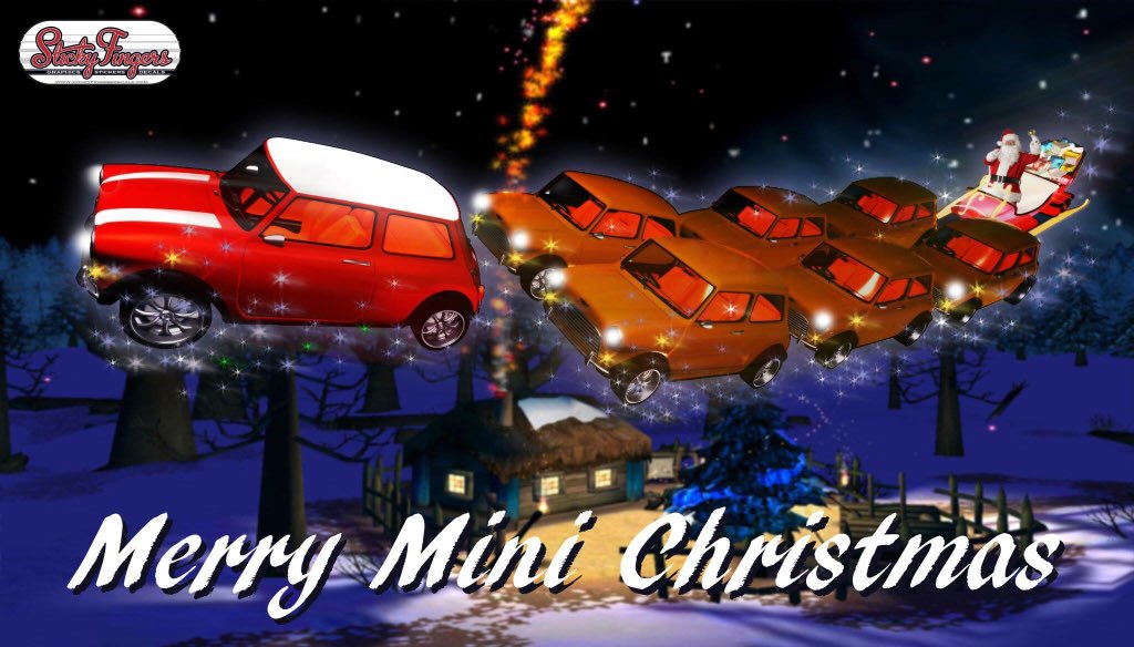 WMMiniClub's tweet photo. Copyright to Sticky Fingers 🎄☃🎅🏼❄️ #MerryChristmas #classicmini #mini #classic #classiccars https://t.co/osTyNUHPWP
