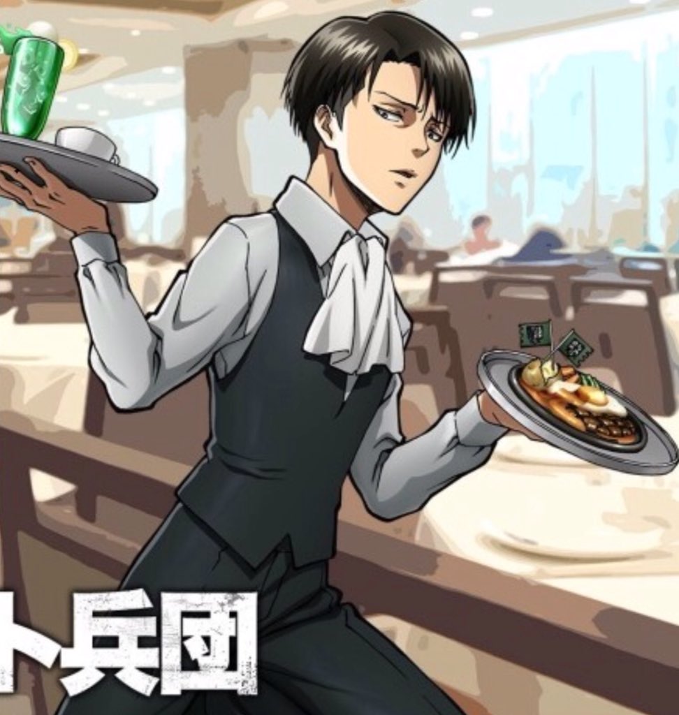 rt_animescenes's tweet photo. Levi and having a job in official art (Attack on Titan) https://t.co/Zq7XZ3nISv