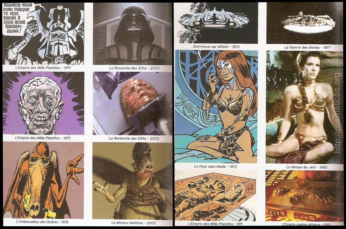 ltouroumov's tweet photo. #starwars has some weird design similarities with Valérian and Laureline. George Lucas might have been a fan :) https://t.co/ZsXWxirDAt
