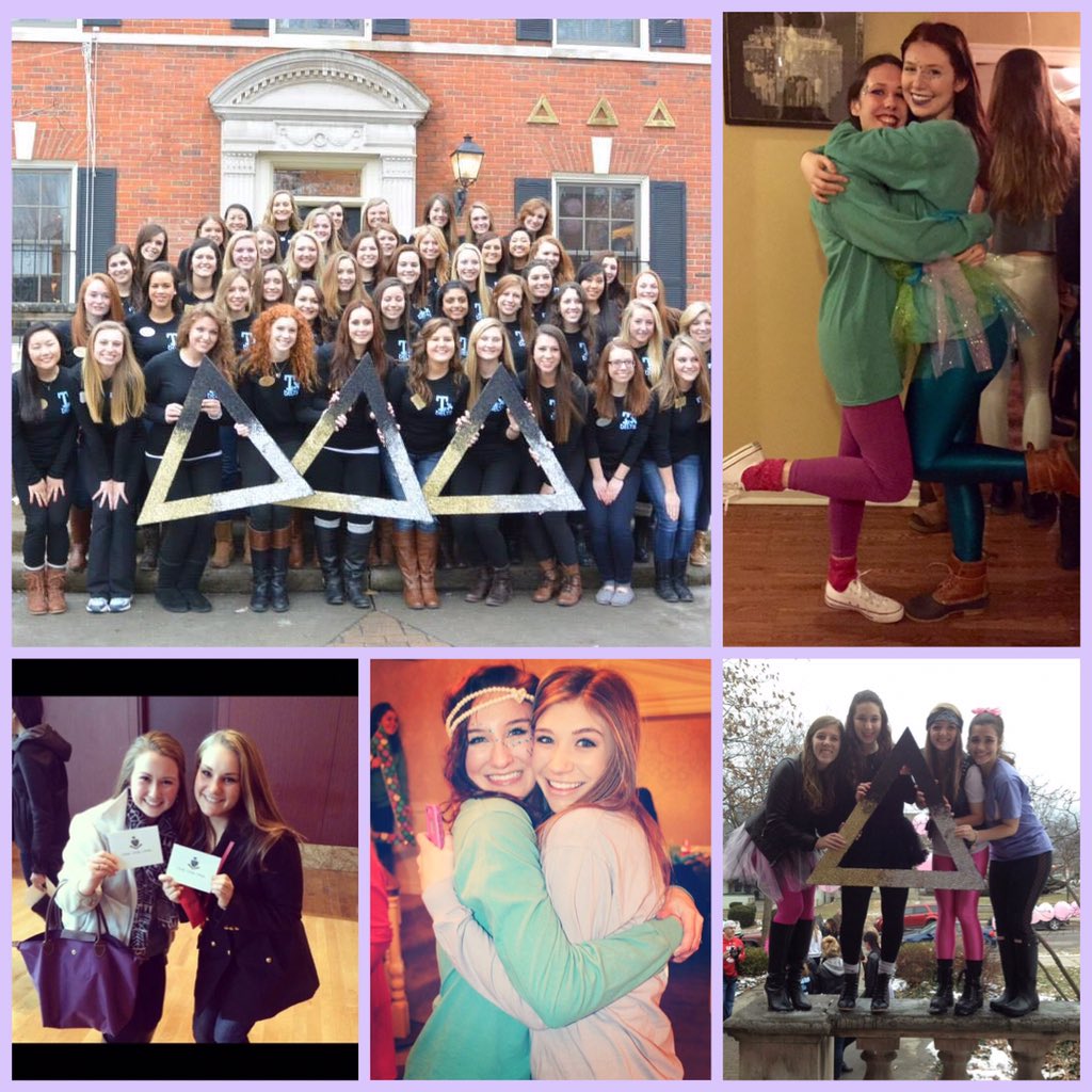 OSUTriDelta's tweet photo. On the seventh day of Christmas, Tri Delta gave to me...a bid day from a dream!! #12DaysOfDeltas #YouHadMeAtDelta https://t.co/yBWY1H5Qtg