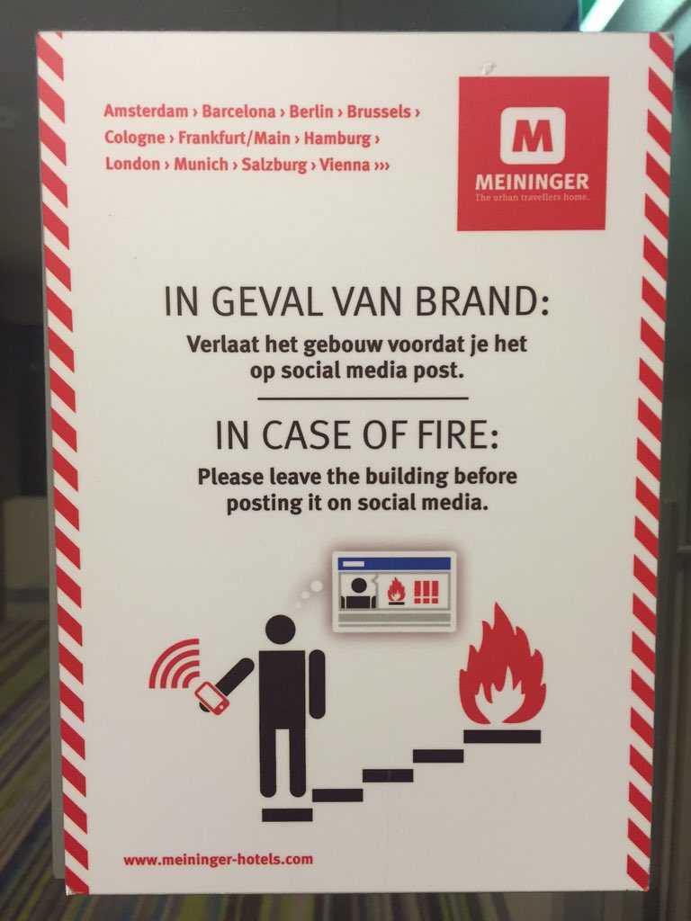natpakhat's tweet photo. Greetings from Amsterdam!
Social media is all around us!
#SHMSc2015 https://t.co/2l9rVADcGB