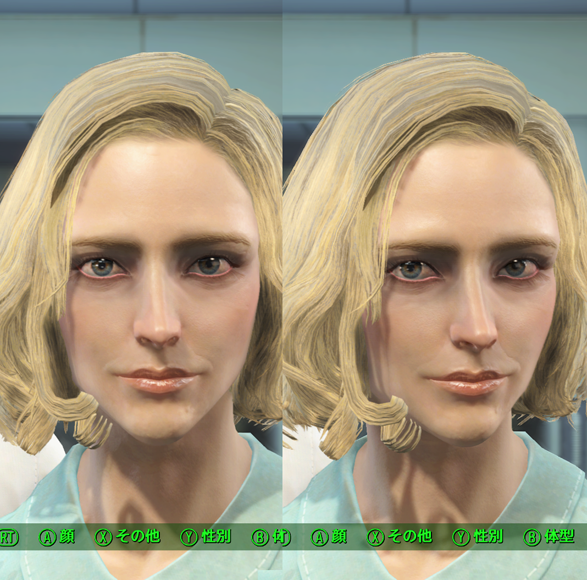 近衛祐 A Twitter Fallout4のキャラメイクが3やnvから凄い進化してて