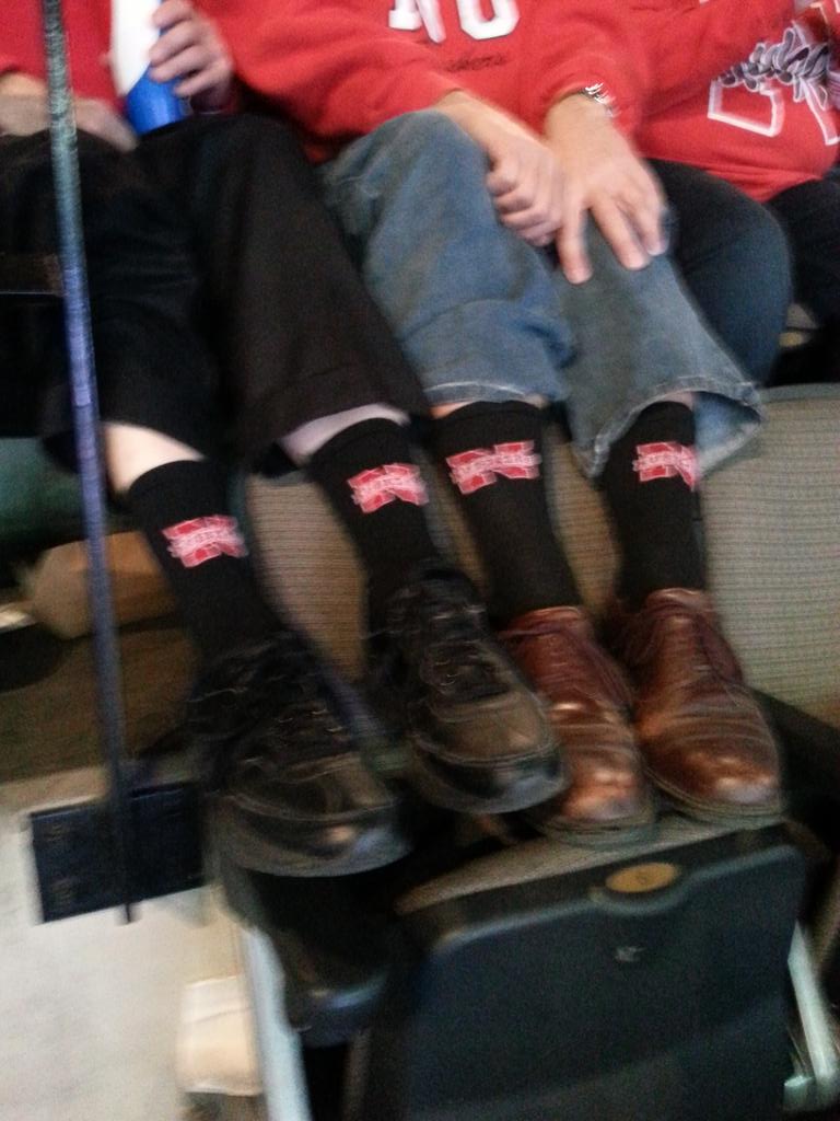 pscbobcats's tweet photo. #sockitto'em Go Nebraska!  #NCAAVB https://t.co/C3Nb51GGMg
