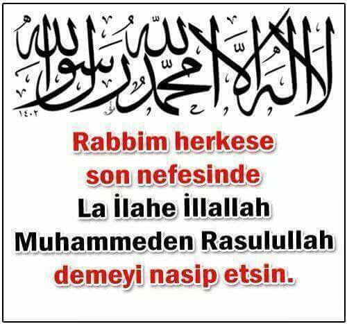 Amin deyip retweet edelim..