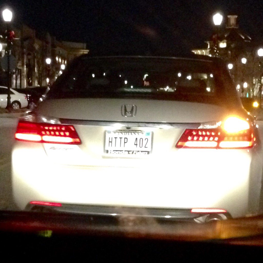 ben_lovett's tweet image. Great vanity plate. #softwarehumor
