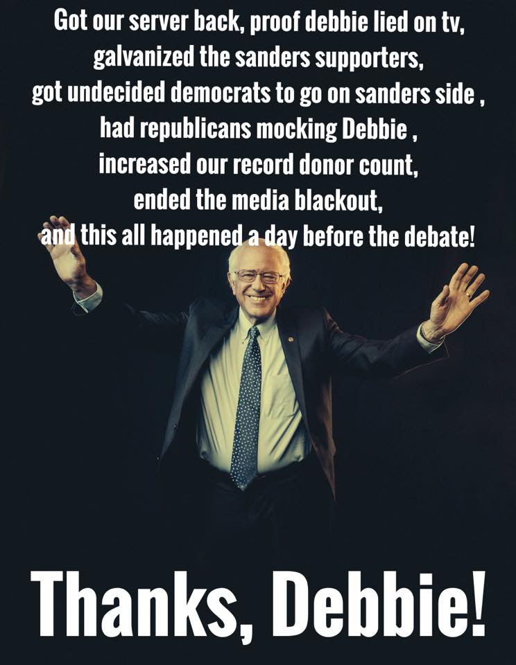 SusanStopsongs's tweet image. Remove Debbie W Schultz as DNC Chair"
 ✎petitions.moveon.org/sign/remove-de… 
#DumpDNCdebbie #DemDebate #Servergate #Bernie2016