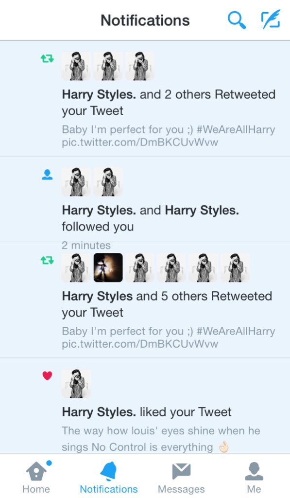 hazelcloudsx's tweet photo. "Harry will never notice you"

Excuse me??? 

#WeAreAllHarry https://t.co/DMtquBKSYY