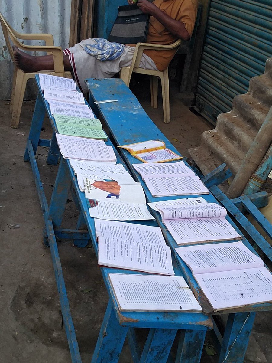 anutamukherjee's tweet photo. Notebooks laid out to dry @Chennairunners @CTCTrek  #ChitranagarCleanup #ChennaiFloods https://t.co/XHAtw6JI7k