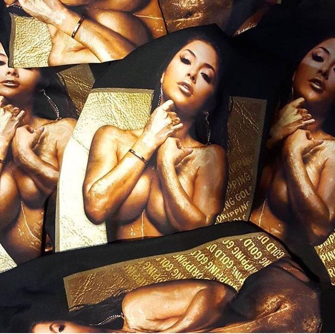 "Dripping gold" limited edition tees are in! The perfect gift! https://t.co/gKgkNnyWoh ? https://t.c