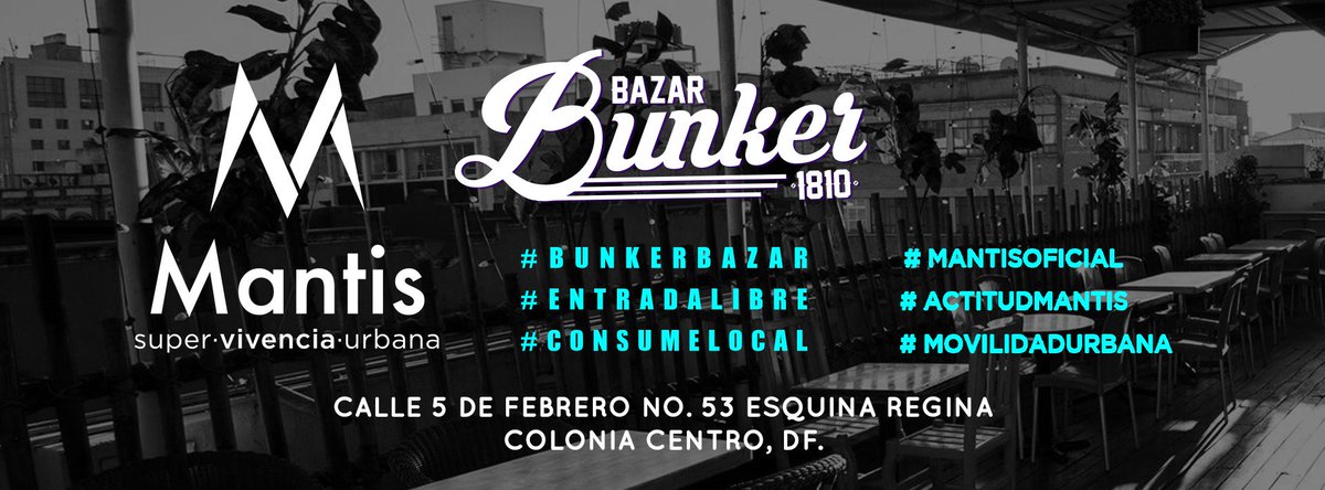 No te lo pierdas que será de las últimas oportunidades del año
#Mantis