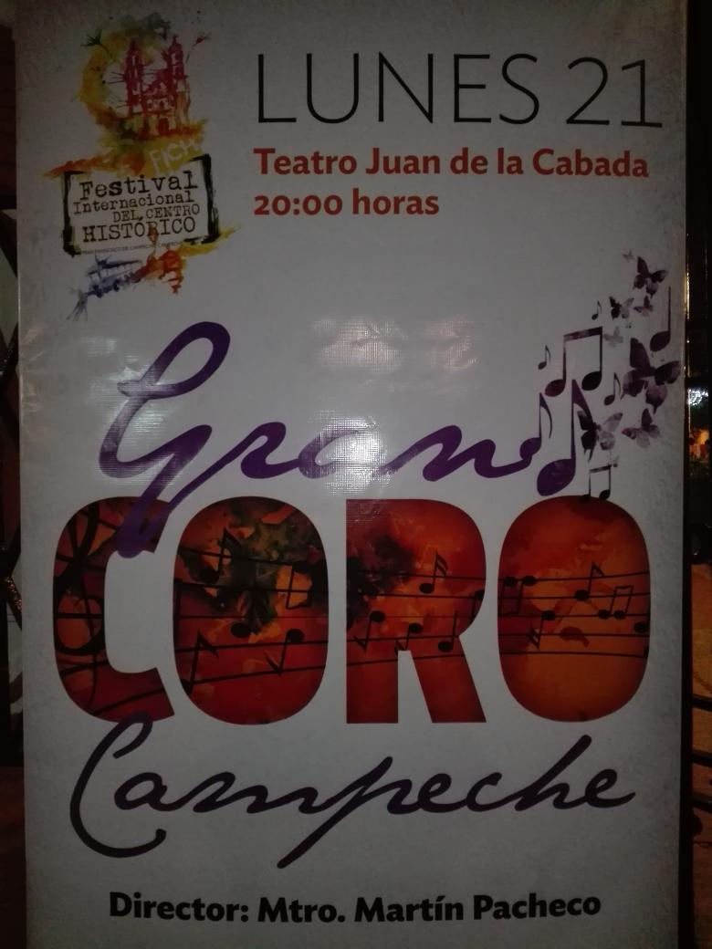 IsaiLuna_'s tweet photo. #FICH2015 
#GranCoroCamperche https://t.co/lesI3fSWQY