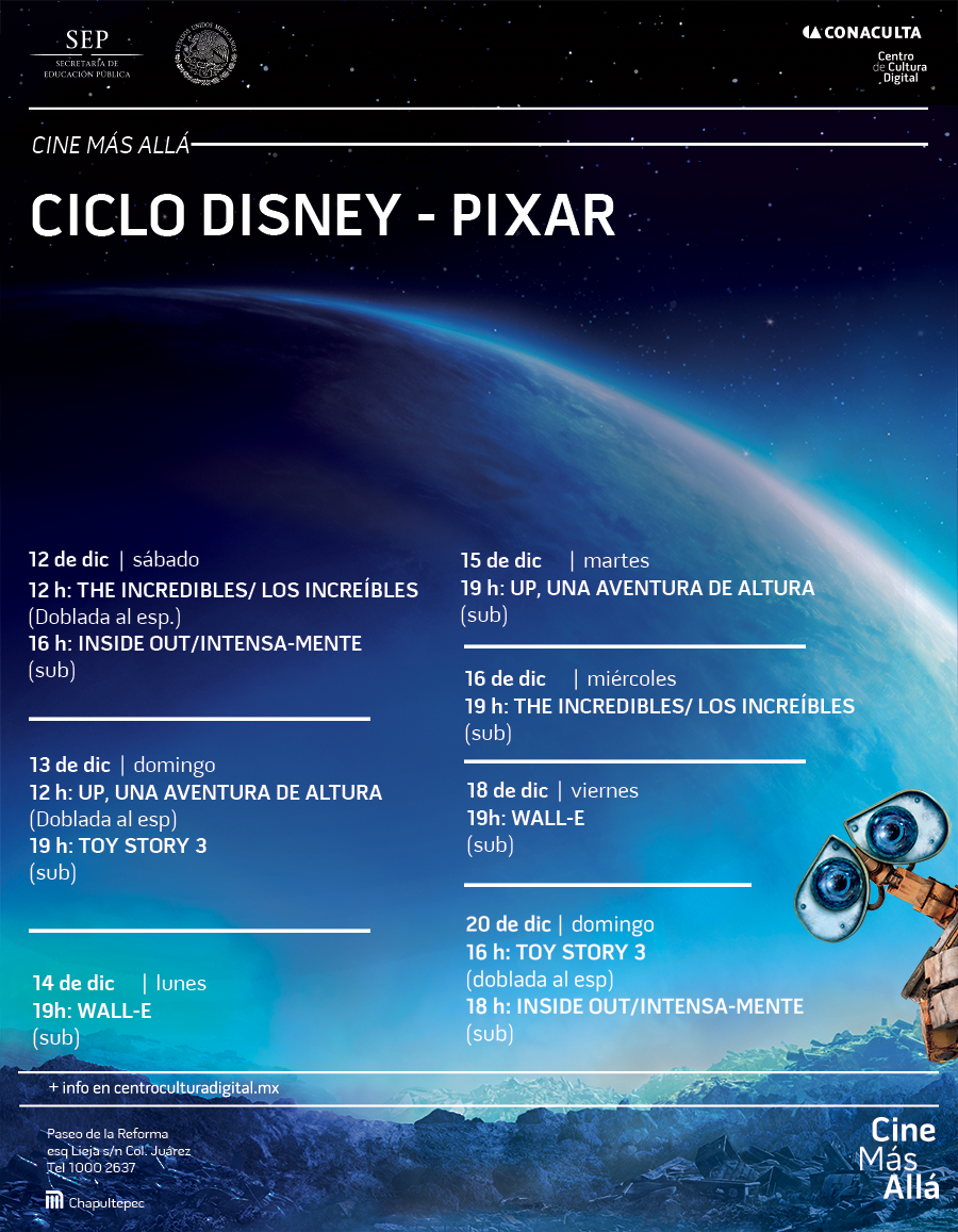 Cartelera Cultural (@arteycultura) on Twitter photo ¿Toy Story 3 o Intensa-Mente? ¡Mañana podrás ver ambas en el final del ciclo Disney-Pixar en <a href="/CCDmx/">Centro de Cultura Digital</a>! ¿Toy Story 3 o Intensa-Mente? ¡Mañana podrás ver ambas en el final del ciclo Disney-Pixar en <a href="/CCDmx/">Centro de Cultura Digital</a>!
