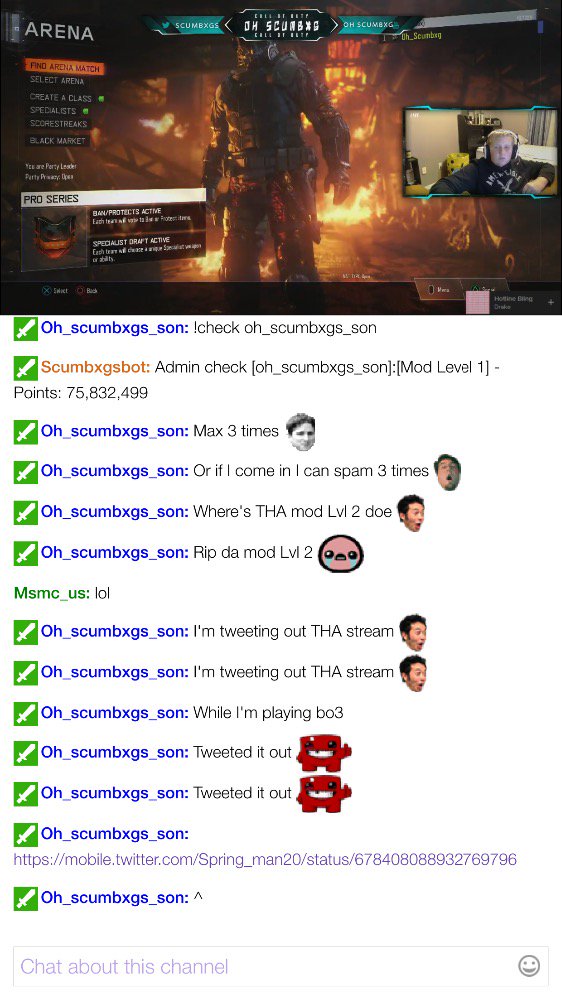 Flight_Cosmo's tweet image. Come check him out boys!! Really appreciated if you do, I'm oh_scumbxgs_so. twitch.tv/Oh_scumbxg 👍