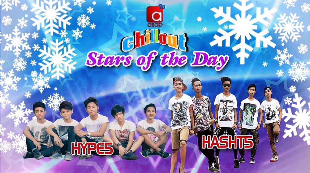 ASAPOfficial's tweet photo. Trending boy groups #Hasht5 at #Hype5 maghaharap na sa #ASAPChillout today! Tutok na sa https://t.co/ihCI1HRx8u! https://t.co/DnQAdzLn1C