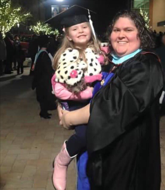 KellyCampbell76's tweet photo. My fave pic of the night. I pushed through-for her. I didn't quit- for her. #WorthEverySecond #MavGrad2015 https://t.co/rBWpRSC8XA