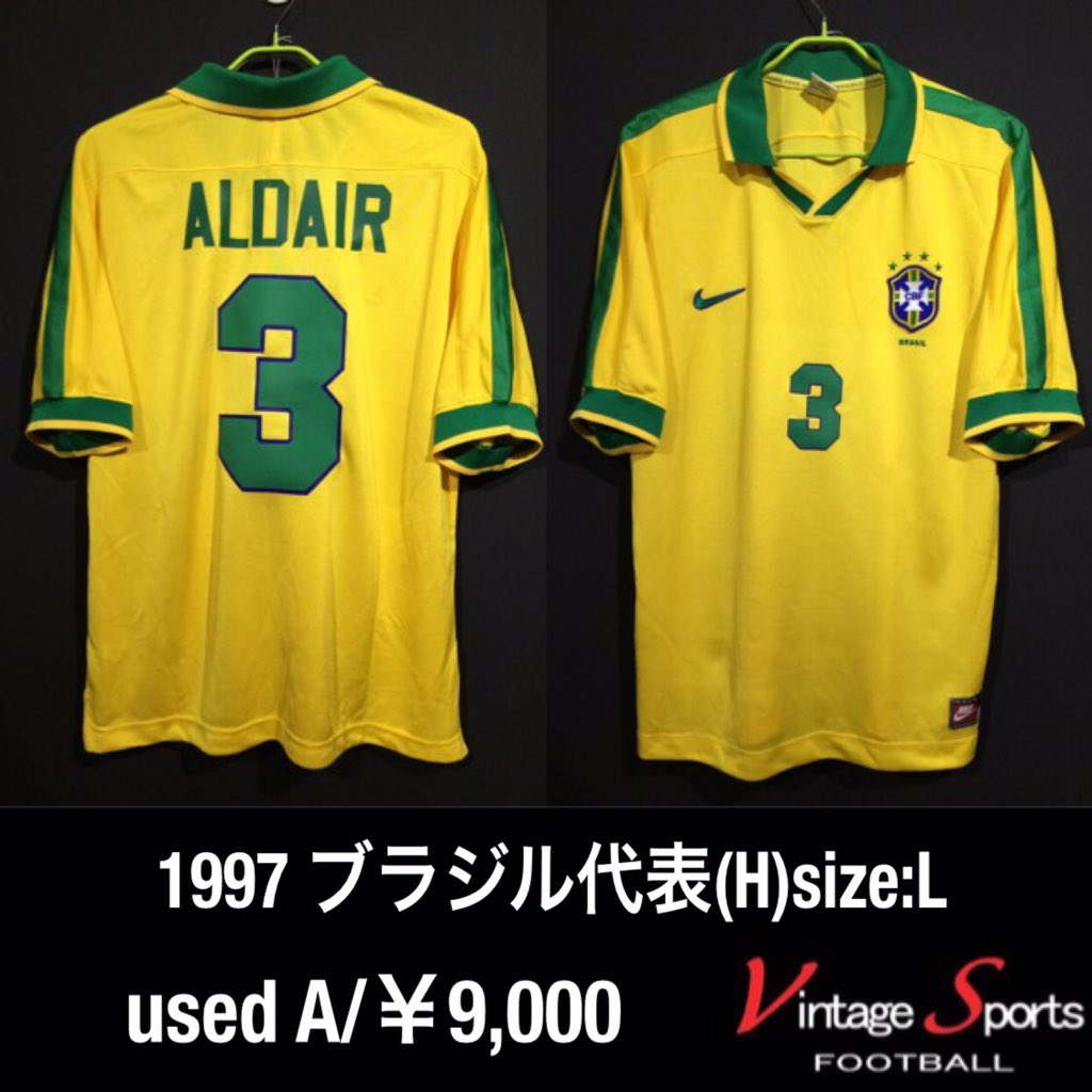 Vintage Sports V Twitter 商品情報 心斎橋店 1997 ブラジル代表 アウダイール ナシメント ドス サントス氏 フラメンゴ ベンフィカ Asローマ ジェノアなどでプレー 11年に渡りブラジル代表81試合に出場しました また渋すぎる逸品です T Co Vintage Sports V Twitter 商品情報 心斎橋店 1997 ブラジル代表 アウダイール ナシメント ドス サントス氏 フラメンゴ ベンフィカ Asローマ ジェノアなどでプレー 11年に渡りブラジル代表81試合に出場しました また渋すぎる逸品です T Co