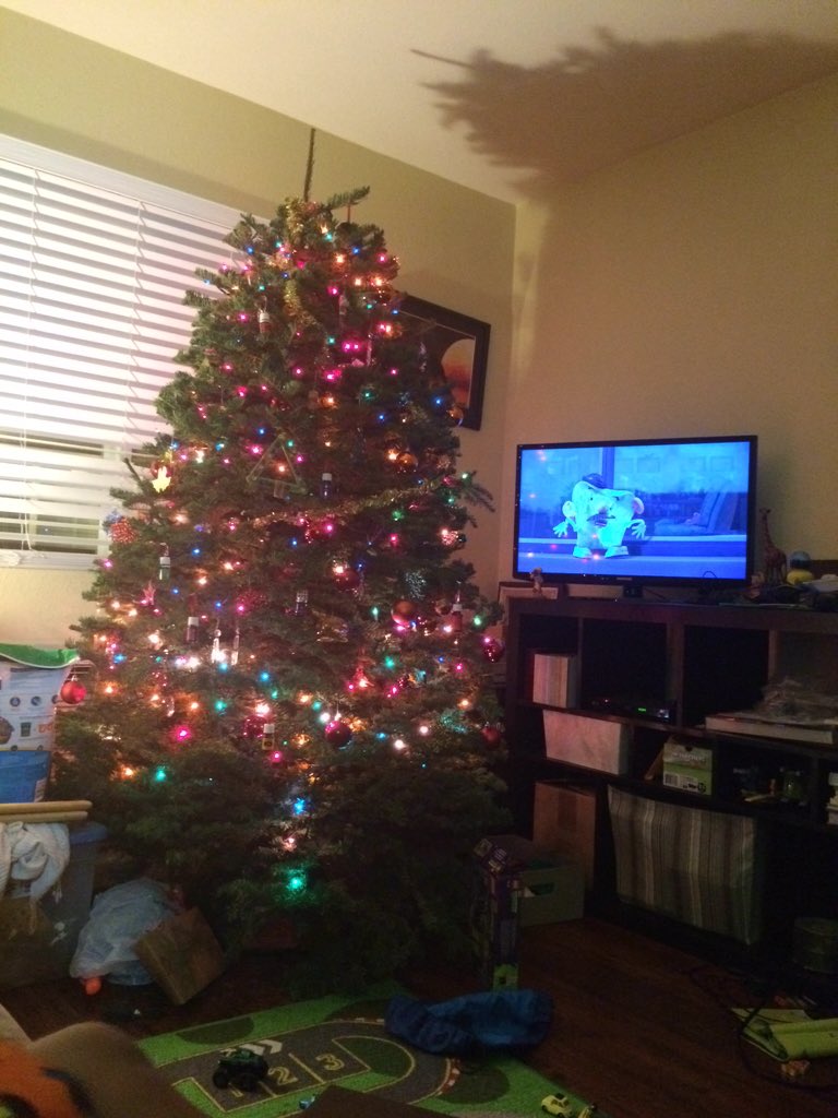 APositiveVoice's tweet image. #Chriatmas and @ToyStory3Movie with my #kiddo. My #heart is full of #joy and #happiness.