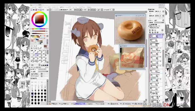 【ニコ生放送中】 雪風本の表紙描くよ https://t.co/FIafUnvMbR #co2145109 