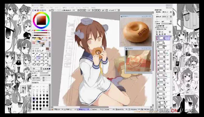 【ニコ生放送中】 雪風本の表紙描くよ https://t.co/FIafUnvMbR #co2145109 