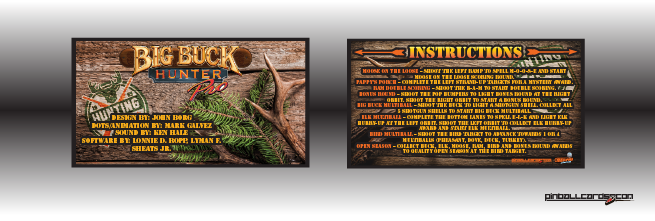 pinballcards's tweet photo. Big Buck Hunter Pro instruction cards! Don't forget to donate for titles your looking for :)
https://t.co/tSZ7VhbbiP https://t.co/LTCs4pxiyb