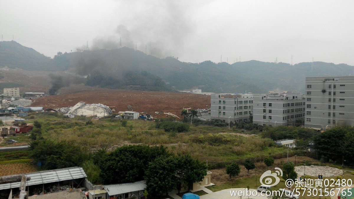 中国深センで大規模土砂崩れが発生 被害状況は 現地の様子はどうなってるの Togetter