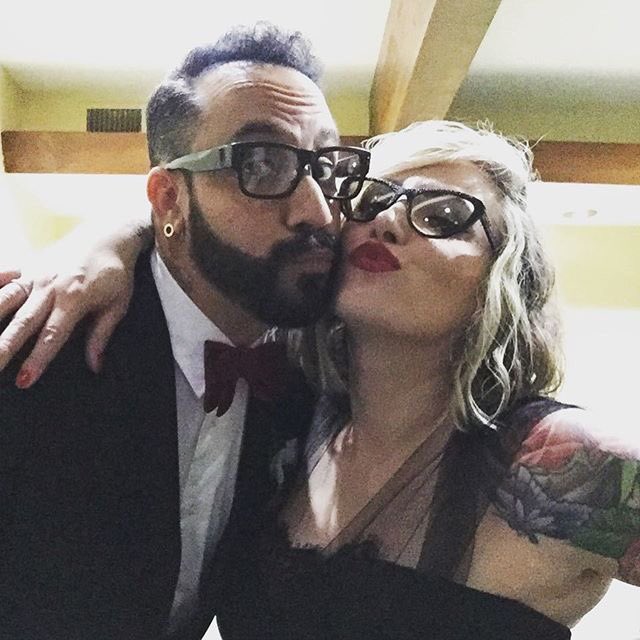 aj_mclean's tweet photo. We showed em how it's done tonight. I love u baby @rochelle_deanna! Congrats @madonnamark and @tomadler love u both https://t.co/0QalrvsGYk