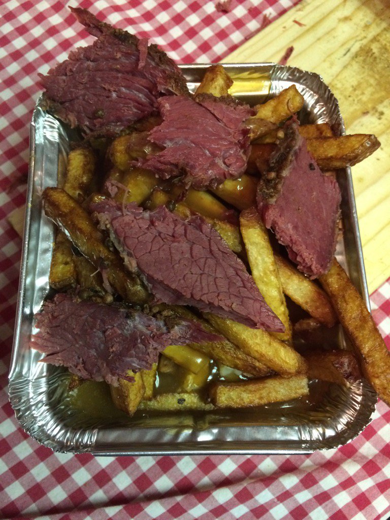 The Christmas tradition continues at Goyette's. Poutine and Montreal smoked meat. Good food, even better company!!