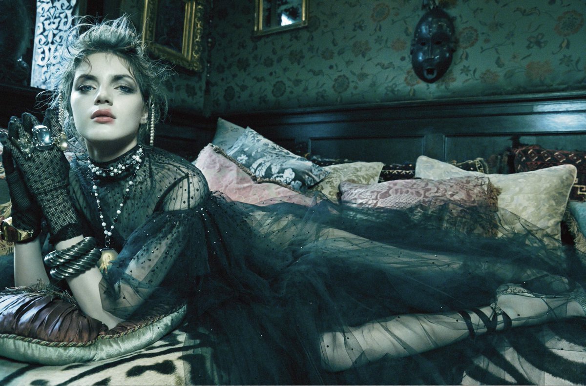 Valery Kaufman (Russian model) for Numéro #169 December-January 2015-2016