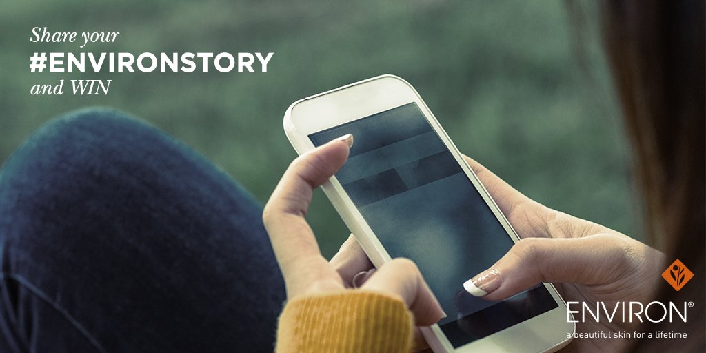 Tell us why you love your Environ products. You could WIN some of our most coveted products.