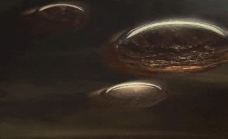 鋼鉄の咆哮 Naval Ops 超兵器 架空兵器解説bot ハウニブー ドイツの円盤型爆撃機 超兵器を除いた最強の航空機であり 最高速度5000km H 戦艦の砲撃でさえ一撃では撃墜できない耐久性を持つ 誘導荷電粒子砲とbレーザーを搭載しており 総合火力は