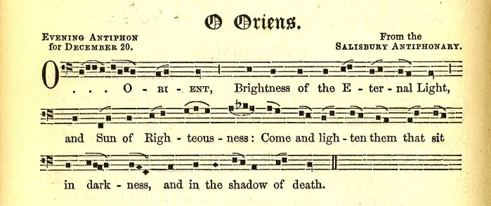 RJSYork's tweet photo. Tonight's beautiful O antiphon sung before &amp; after Magnificat at Evensong @York_Minster later #advent #sarumuse https://t.co/lBeheqIT8E