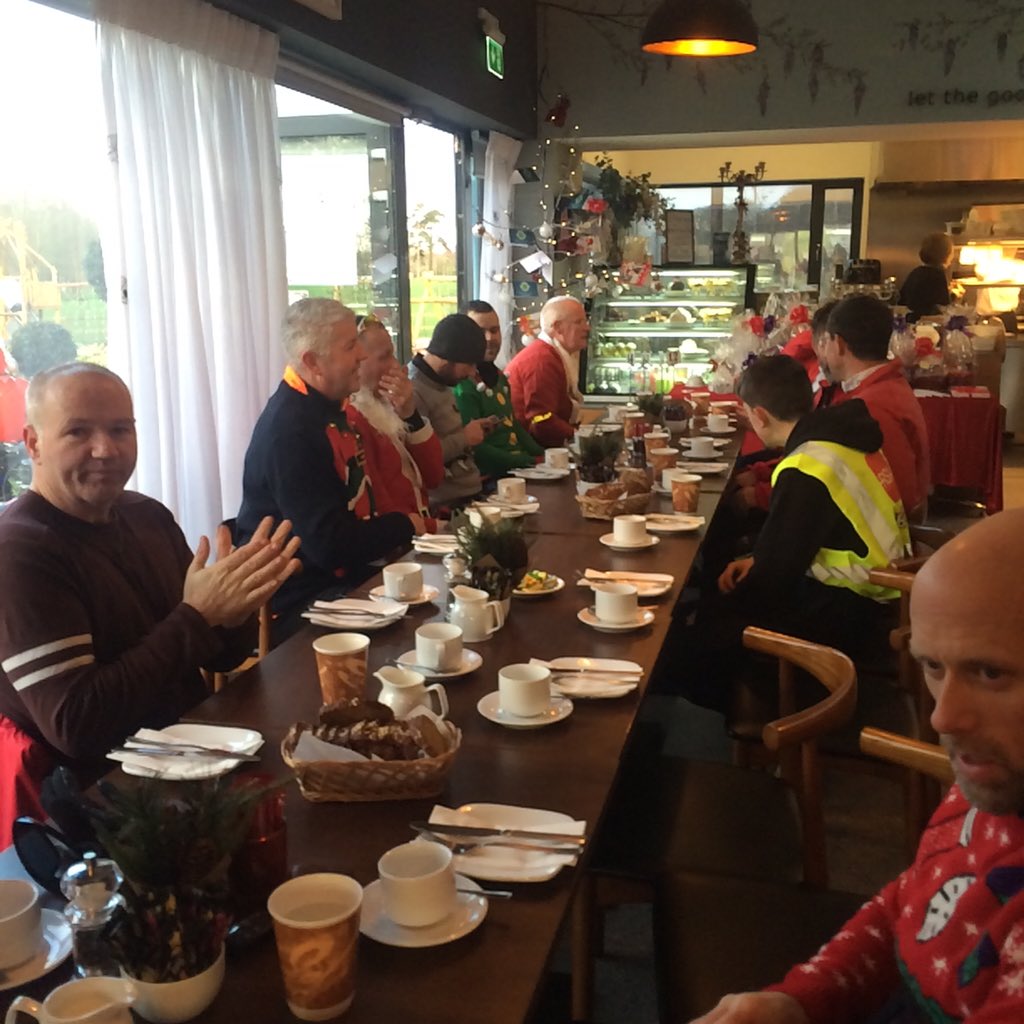 Cleoscot's tweet photo. @Teamadare thanks to all who went on santy spin this morn thumbs up for riverside restaurant croom https://t.co/wxdBF8AaI6