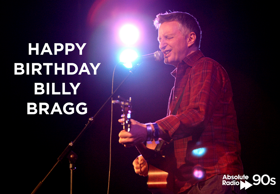 Happy Birthday Billy Bragg! 