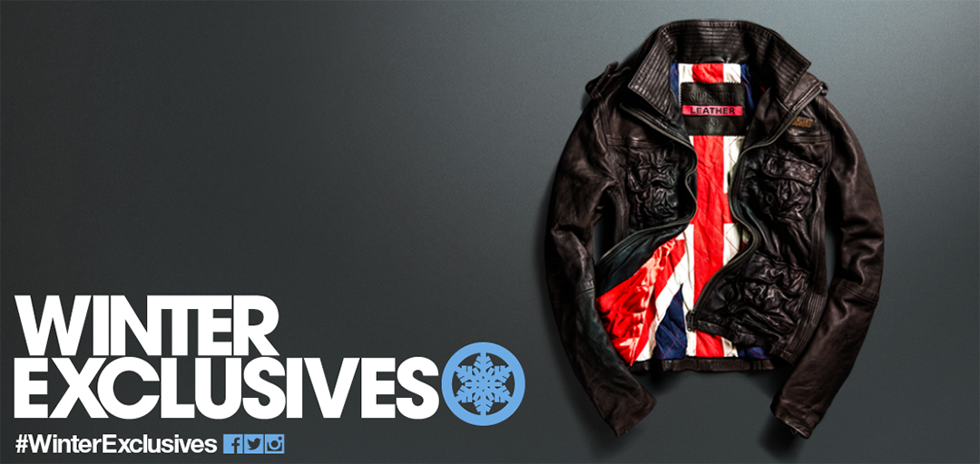 Superdry's tweet photo. Our Women's Leather Jackets are now 20% off as part of our #WinterExclusives! In store and online! https://t.co/j0uSUNrL0S