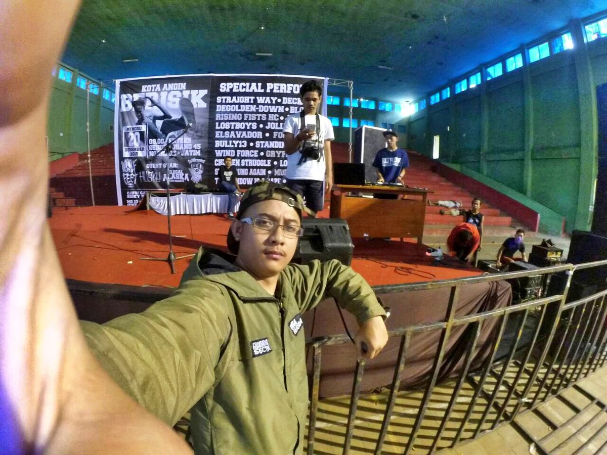 Latepost checksound done seeyoubethere !! #Gedungjuang45