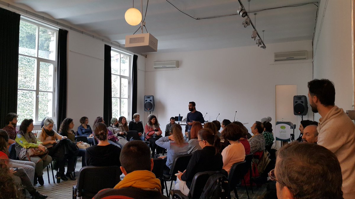 Yeşil düşünce @yesildusunceder gıda ve gıda toplulukları üzerine düşünüyor, konuşuyor.