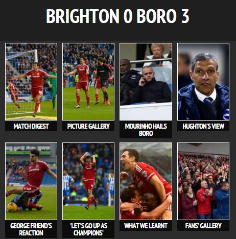 GazetteBoro's tweet photo. What a day for #Boro. RT if you're TOP OF THE LEAGUE! #BoroLive  https://t.co/RSNUdJxdt6 https://t.co/smakYFBYrz