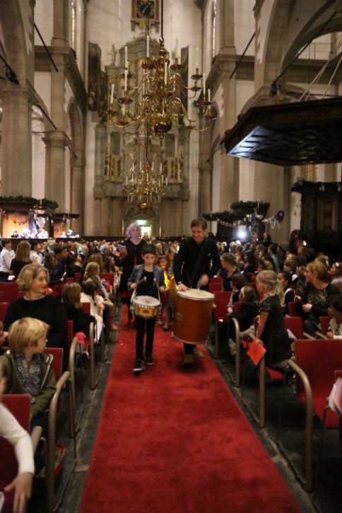 Kerstviering <a href="/Schreuderschool/">Basisschool Schreuder</a> in de <a href="/Westerkerk1/">Westerkerk Amsterdam</a>. Ieder jaar weer heel bijzonder.