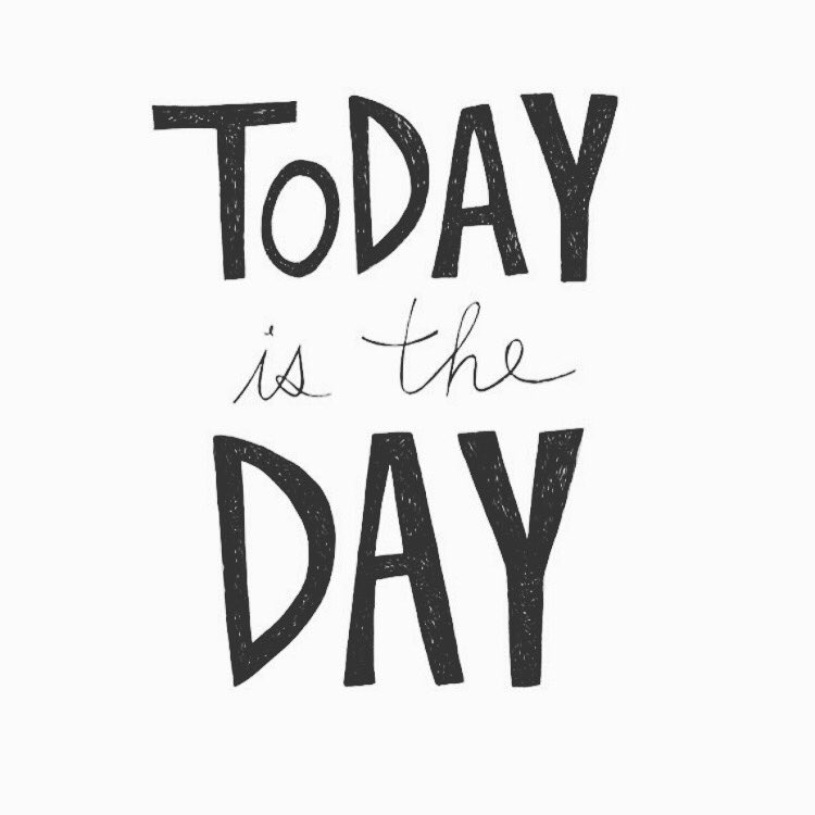 TODAY IS THE DAY, THE FINAL DAY! Wij zijn er klaar voor, wij voelen ons fit en wij hebben er zin! #oneteamonedream