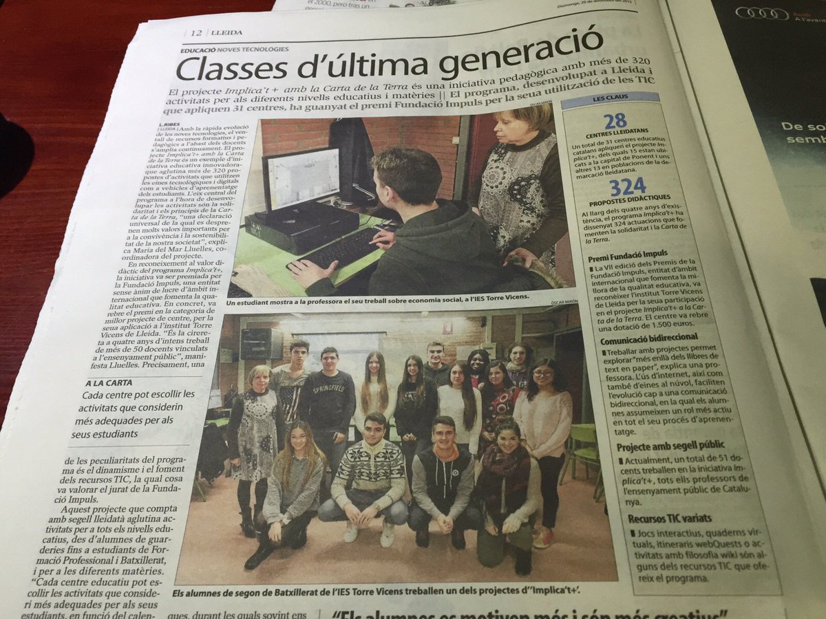 PilarGatnau's tweet image. Felciitats #implica't per la bona feina.