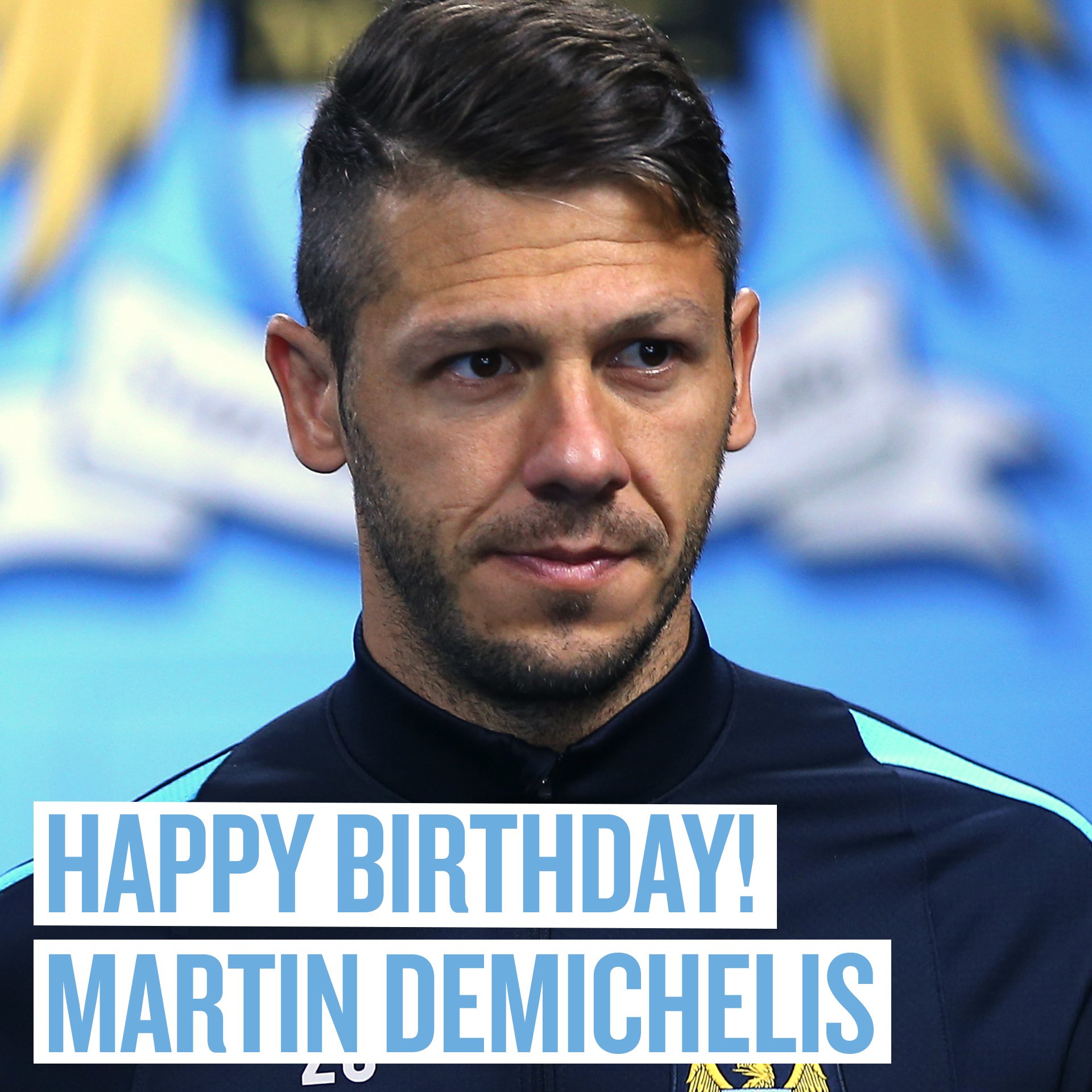 Man City: Join us in wishing Martin Demichelis a very happy 35th birthday today! 

Feliz cumpleaños, Martin! 