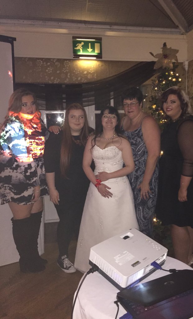 Congratulations to our rep player Lydia on her marriage to mark!