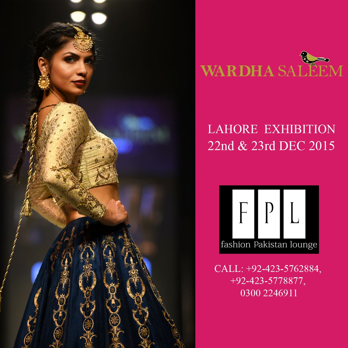 ebuzztoday's tweet photo. Get ready only 2 days to go @WardhaSaleemPK will be in #lahore @faisalkapadia @wardhasaleem @nubainali https://t.co/A8O2EkW92e