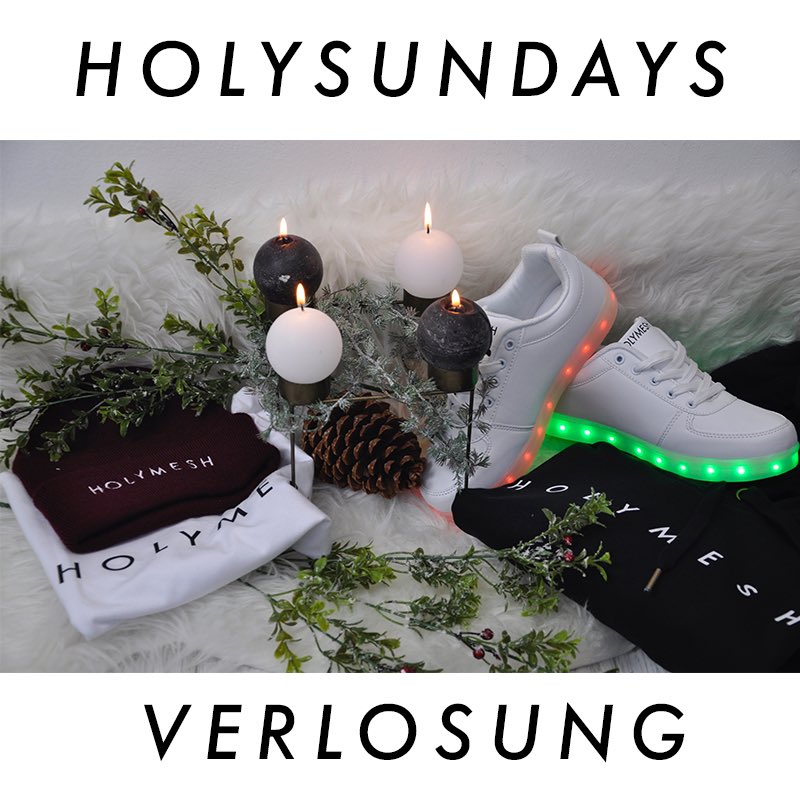 HOLYMESH's tweet photo. Am letzten der #holysundays gibt's was ganz exklusives! Also folgen und retweeten um am Gewinnspiel teilzunehmen :) https://t.co/6C0mQkePLf