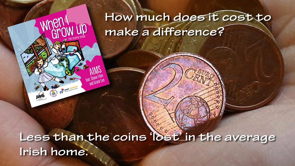 MusicByAims's tweet photo. How much does it cost to help sick kids? Less than the coins 'lost' in sofas! @CMRF_Crumlin https://t.co/uZvUeICIpu https://t.co/ZyQEdy3vz8